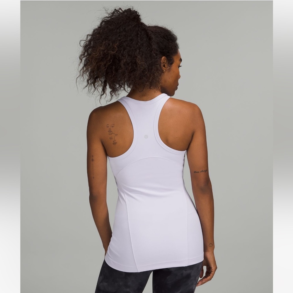 lululemon Align Hip Length Racerback Tank - Pastel Blue - Size 12 - EUC